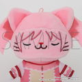 Puella Magi Madoka Magica WithCAT Plush Key Chain Plus With Eye Mask Kaname Madoka thumbnail 2