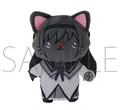 Puella Magi Madoka Magica WithCAT Plush Key Chain Plus With Eye Mask Akemi Homura thumbnail 1