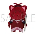 Puella Magi Madoka Magica WithCAT Plush Key Chain Plus With Eye Mask Sakura Kyoko thumbnail 1