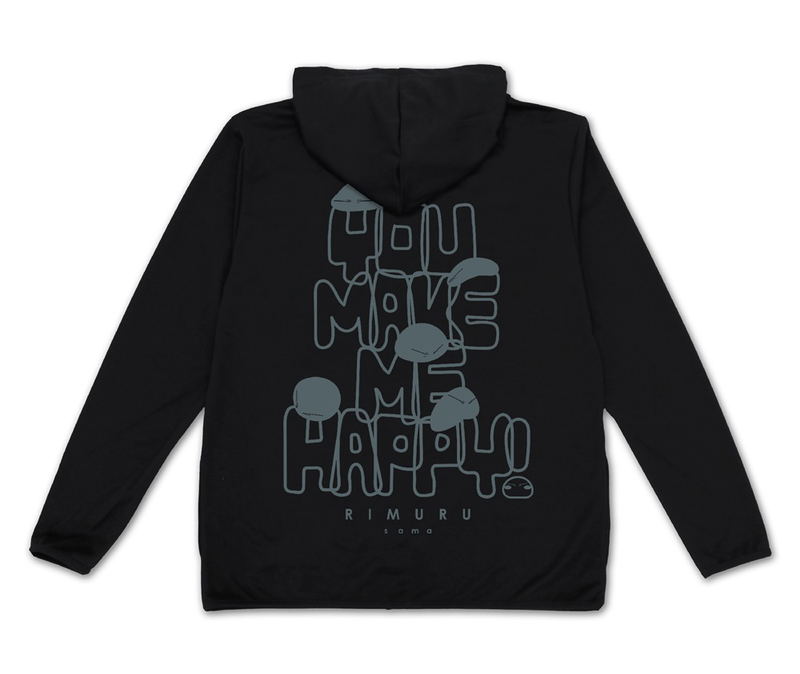 That Time I Got Reincarnated as a Slime - Everyone's Rimuru-sama Thin Dry Hoodie (Black | Size XXL) image 1