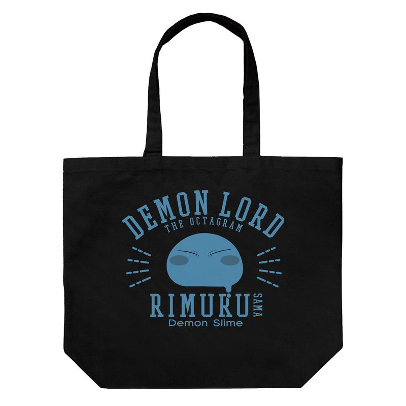 That Time I Got Reincarnated as a Slime - Rimuru-sama College Large Tote Bag (Black) image 1