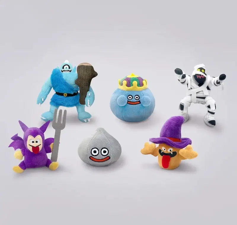 Dragon Quest Mini Puppet Plush Collection Vol. 1 (Set of 6 Pieces) image 1