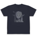 Frieren: Beyond Journey's End - Frieren Face Dry T-shirt Looking So Disgusted Ver. (Navy | Size L) thumbnail 1