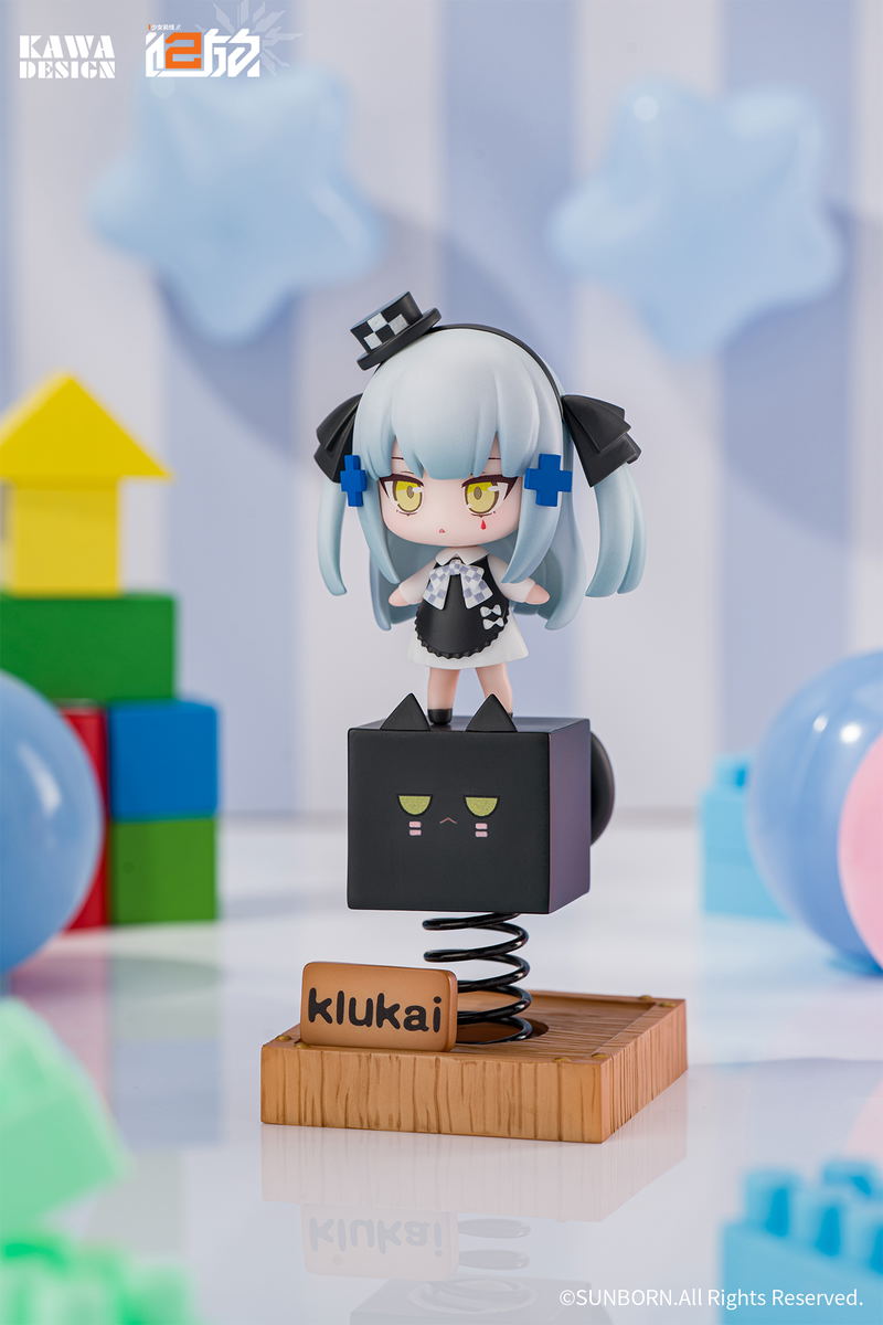 Girls' Frontline 2: Exilium Black Cat Klukai Spring-Loaded Figure image 2