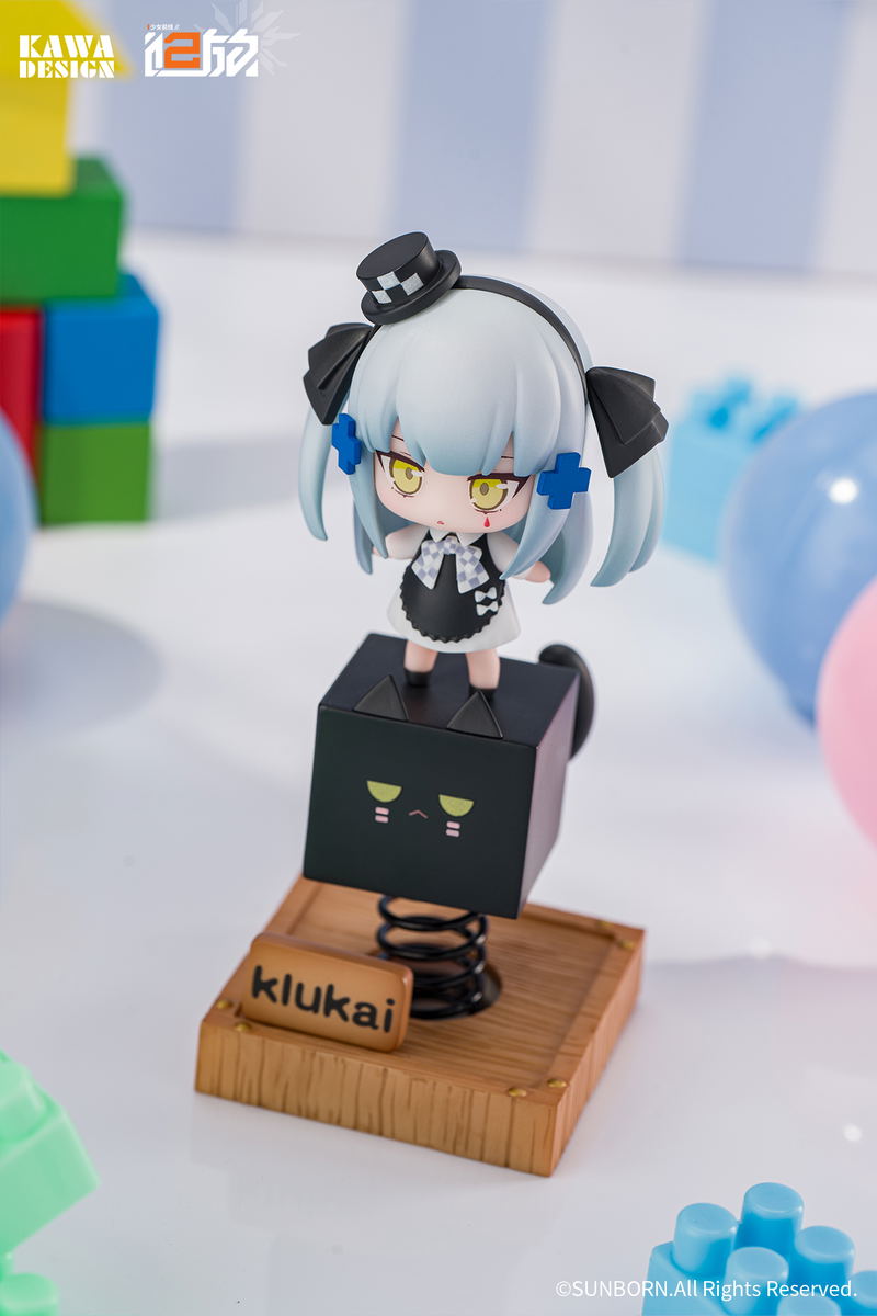 Girls' Frontline 2: Exilium Black Cat Klukai Spring-Loaded Figure image 5