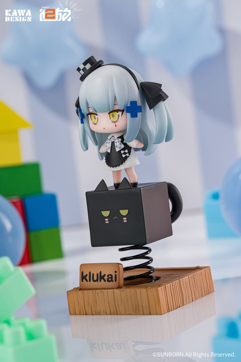 Girls' Frontline 2: Exilium Black Cat Klukai Spring-Loaded Figure image 7