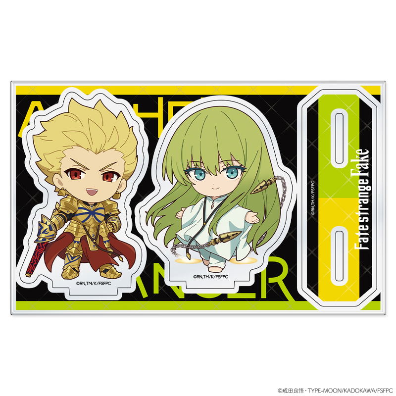 Fate/strange Fake Acrylic Chara Stand Mini Character Archer & Lancer image 2