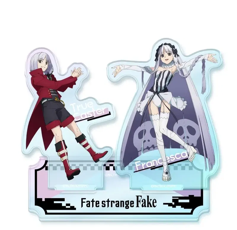 Fate/strange Fake Aurora Acrylic Niko Stand Francesca Prelati & True Caster image 1