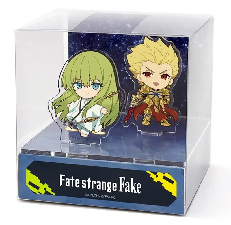 Fate/strange Fake Cube View Mini Character Archer & Lancer image 1