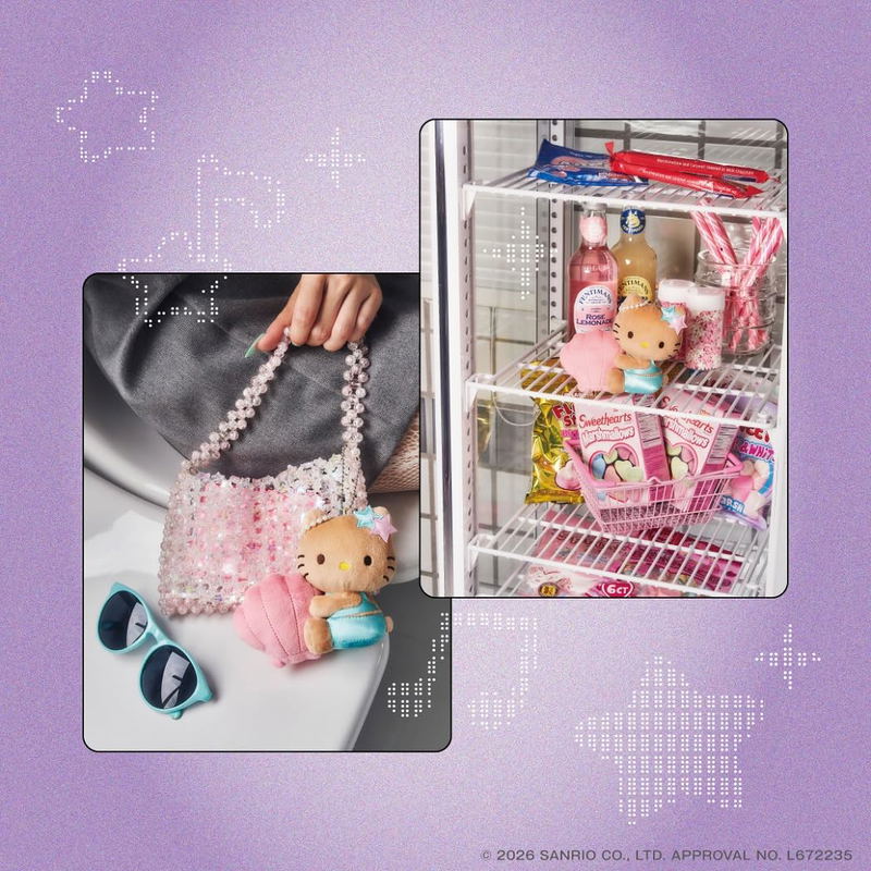 Hello Kitty Plush Charm Book Pearl Ver. image 4
