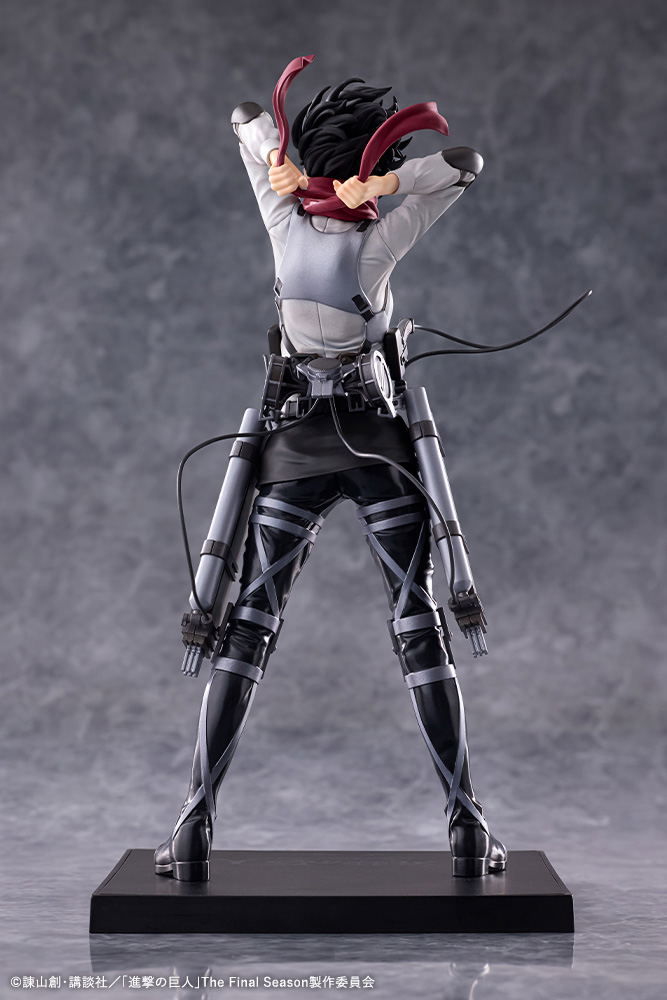 Attack on Titan The Final Season Pre-Painted Figure: Oshi Works Mikasa Ackerman The Final Season Ver. image 3