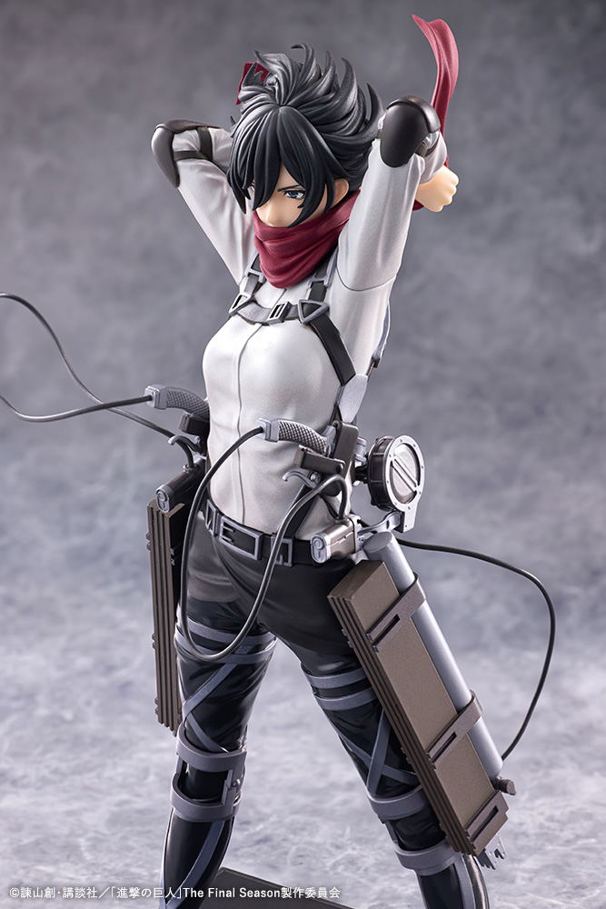 Attack on Titan The Final Season Pre-Painted Figure: Oshi Works Mikasa Ackerman The Final Season Ver. image 4