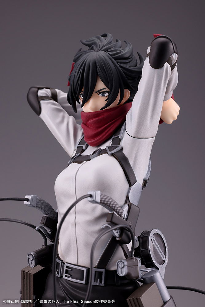 Attack on Titan The Final Season Pre-Painted Figure: Oshi Works Mikasa Ackerman The Final Season Ver. image 6