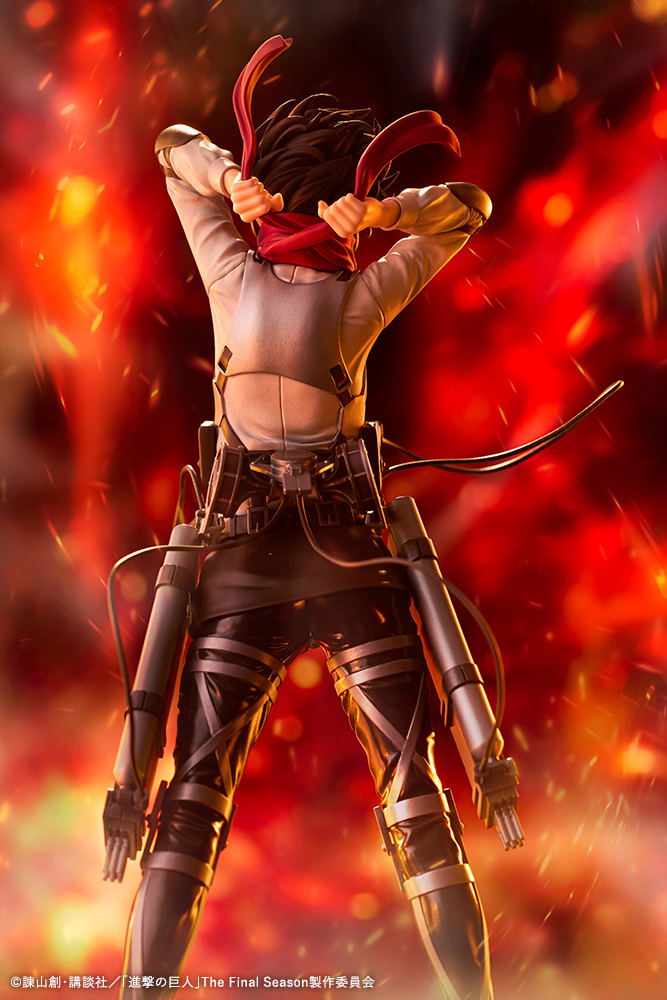 Attack on Titan The Final Season Pre-Painted Figure: Oshi Works Mikasa Ackerman The Final Season Ver. image 9