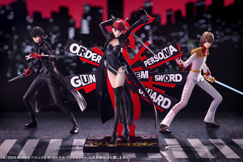 Persona 5 Royal Pre-Painted Figure: Oshi Works Persona 5 Royal Violet image 10