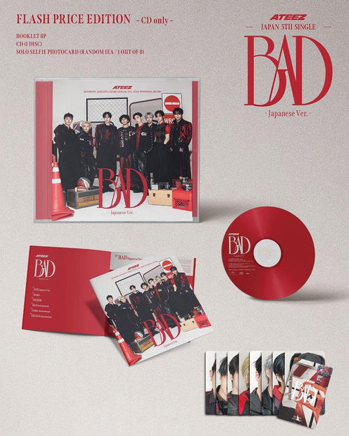 Bad (Japanese Ver.) [Limited Flash Price Edition] (ATEEZ)