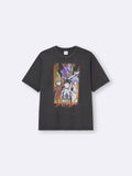 GU Evangelion Washed T-shirt (Dark Gray | Size XL) thumbnail 1