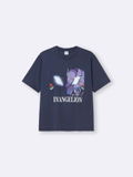 GU Evangelion Washed T-shirt (Navy | Size L) thumbnail 1
