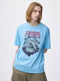 GU JoJo's Bizarre Adventure - Diamond Is Unbreakable T-shirt (Blue | Size L) thumbnail 5