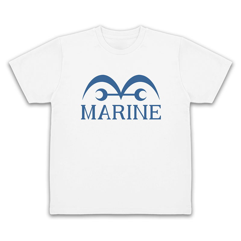 One Piece - Marine Dry T-shirt Ver.2.0 (White | Size L) image 1