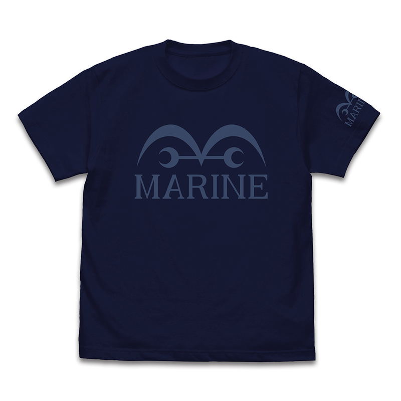 One Piece - Marine T-shirt Ver.2.0 (Navy | Size L) image 1