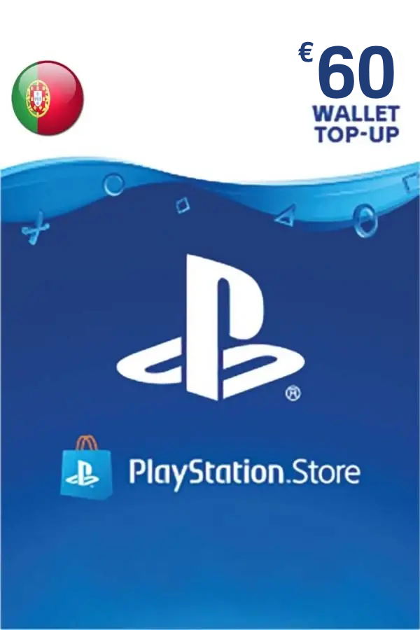 PSN Card 60 EUR | Playstation Network Portugal <span class="ext ext_digital">digital</span> image 1