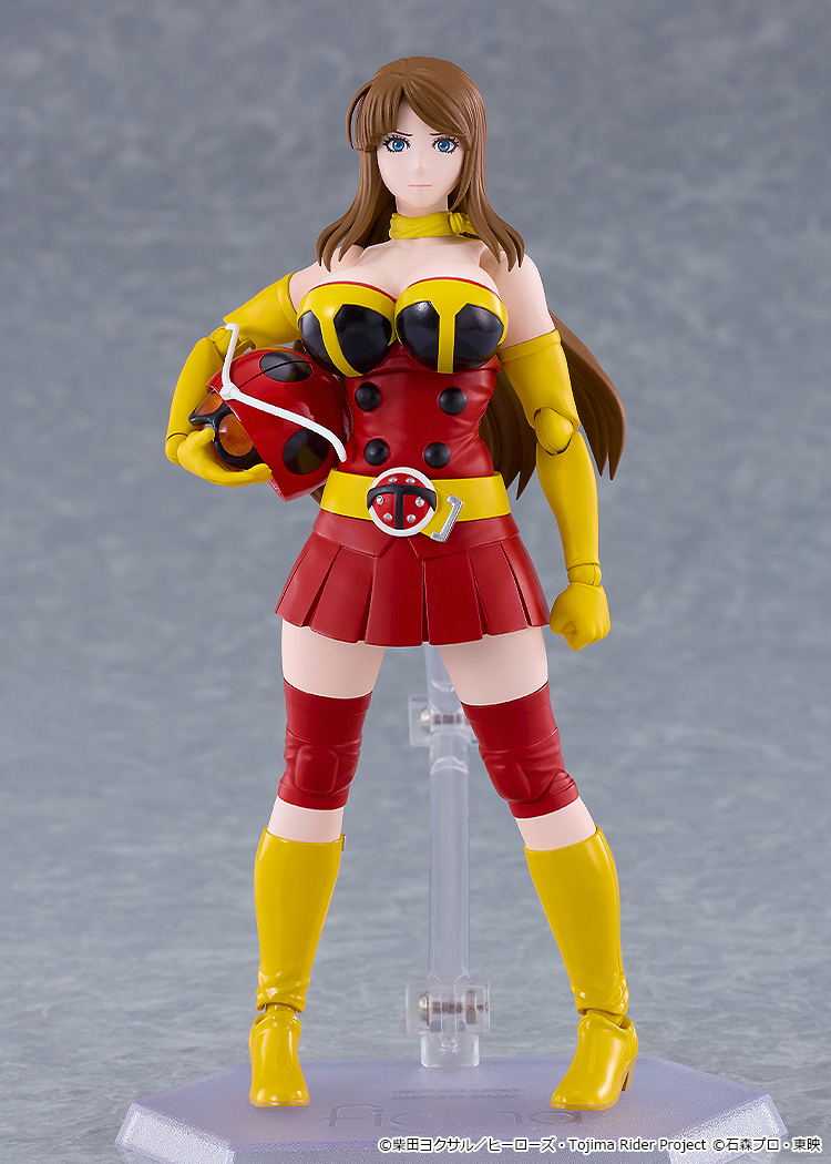 figma No. 699 Tojima Wants to Be a Kamen Rider: Okada Yuriko (Electro-Wave Human Tackle Ver.) [GSC Online Shop Limited Ver.] image 8