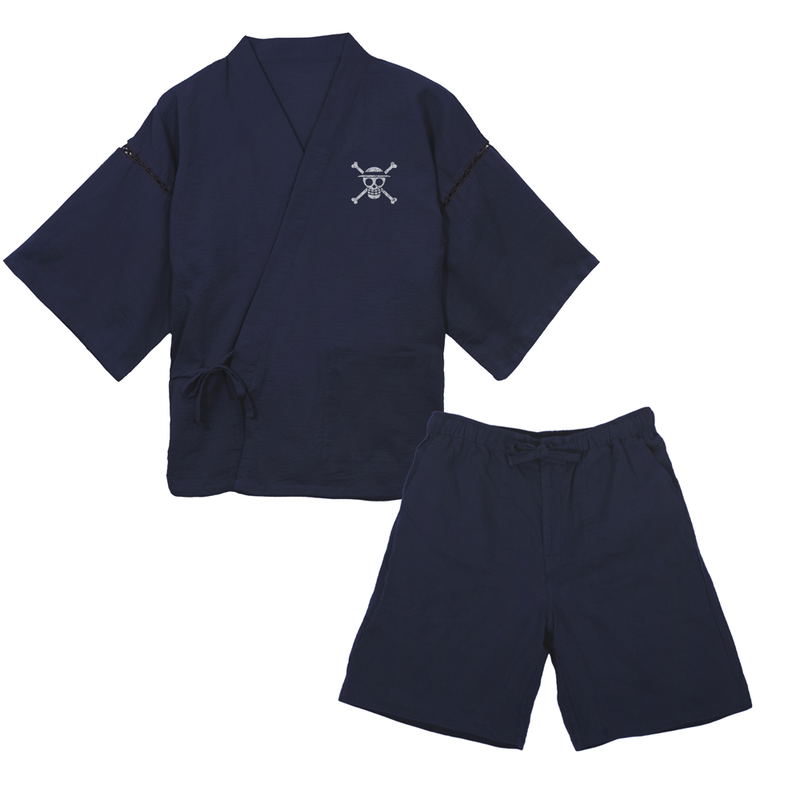 One Piece - Straw Hat Crew Jinbei (Navy | Size M) (M-L) image 1
