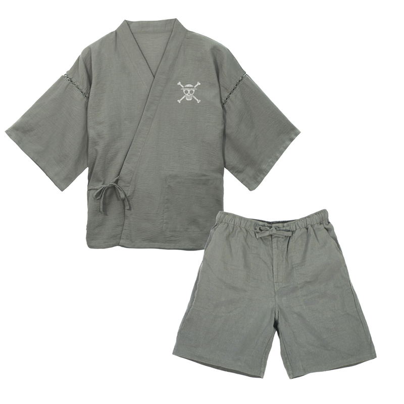 One Piece - Straw Hat Crew Jinbei (Rikyu Gray | Size M) (M-L) image 1