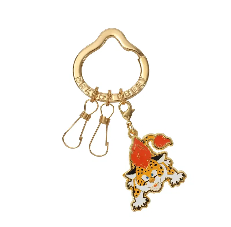 Dragon Quest Smile Slime Metal Key Ring Baby Panther image 1