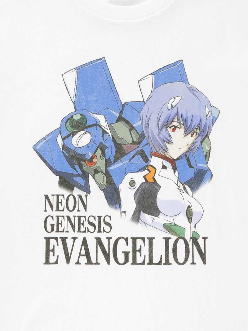 GU Evangelion Washed T-shirt (Off White | Size S) image 3