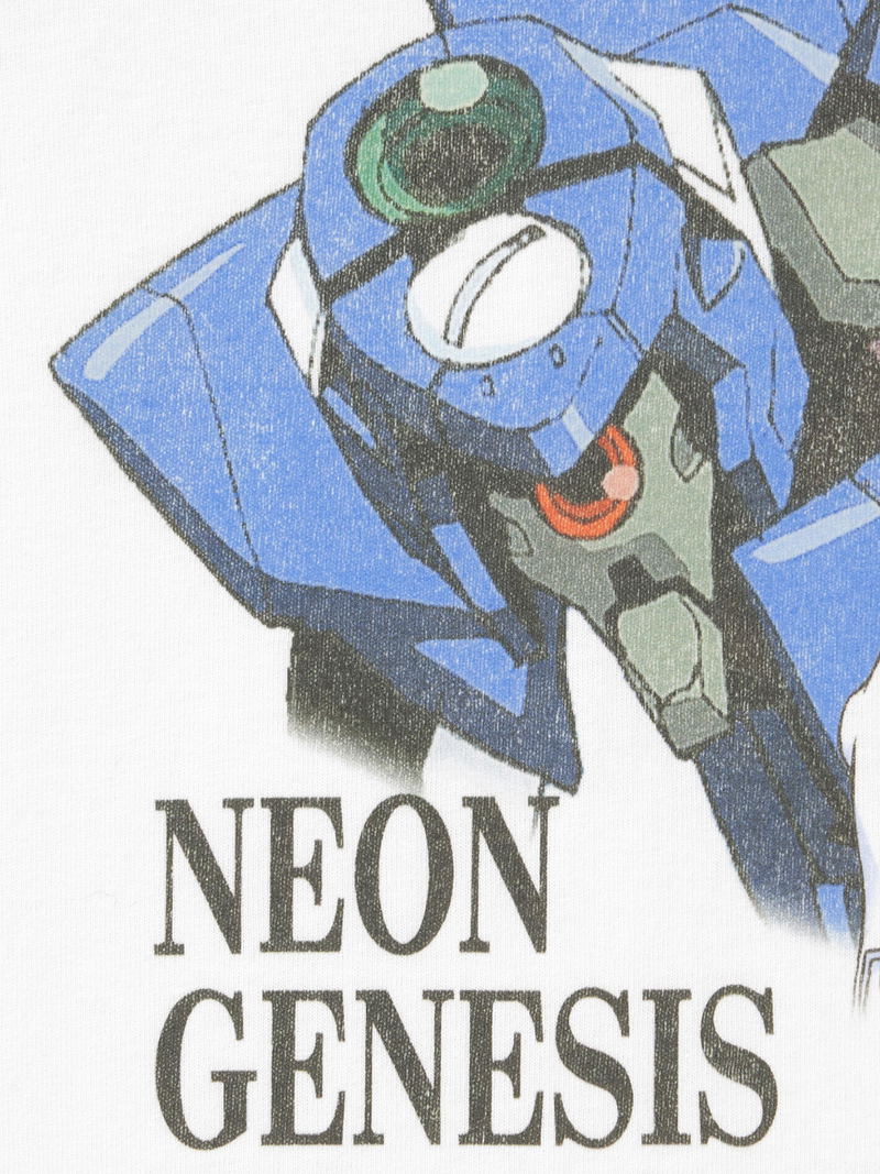 GU Evangelion Washed T-shirt (Off White | Size XL) image 4