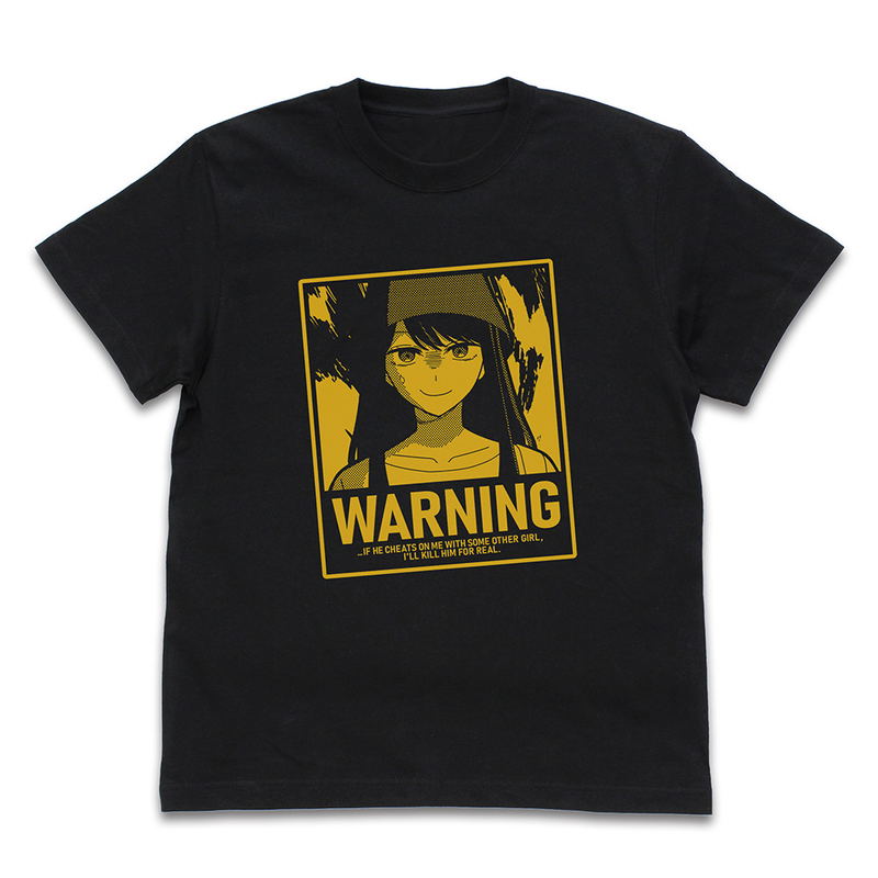 Oshi No Ko - Akane Kurokawa If He Cheats On Me With Some Other Girl, I'll Kill Him For Real T-shirt (Black | Size S) image 1