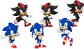 Nendoroid Surprise Sonic the Hedgehog: Sonic x Shadow Generations (Set of 6 Pieces) thumbnail 1