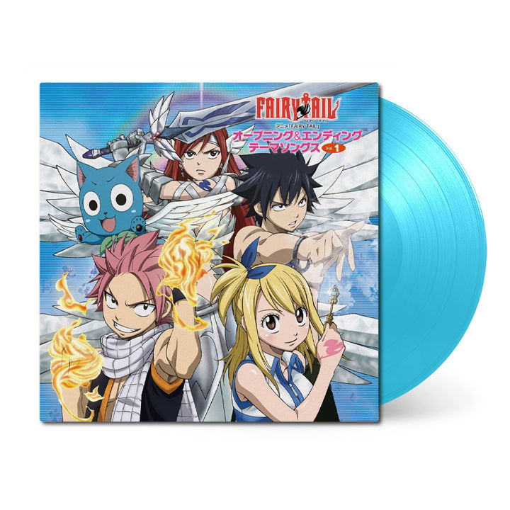 Fairy Tail Opening & Ending Songs Vol.1 (Clear Sky Blue Vinyl