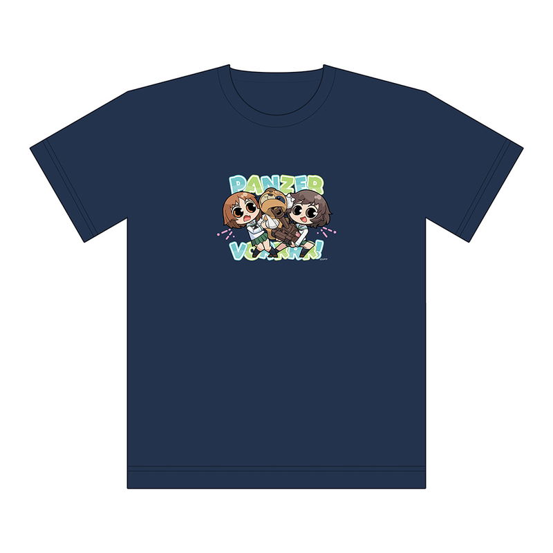 Girls Und Panzer Das Finale T-shirt Nishizumi Miho & Akiyama Yukari (Size XL) image 1
