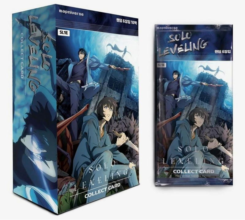 Solo Leveling TCG Booster Box Vol. 1 SL1E (Set of 10 Packs) (Korean Version) image 1