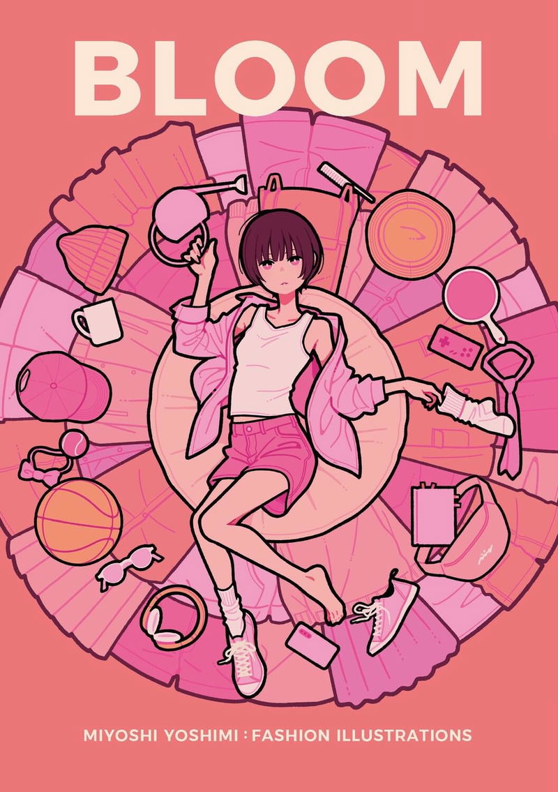 Myoshi Yoshimi Fashion Illustrations: Bloom image 1