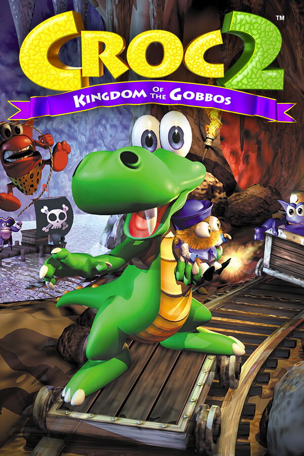 Croc 2 Kingdom Of The Gobbos <span class="ext" style="background-color: #2a475e; color: #FFFFFF;">STEAM</span> <span class="ext ext_digital">digital</span> image 1
