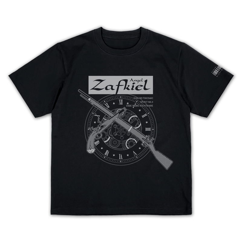 Date A Live V - Zafkiel Plating T-shirt (Black | Size XL) image 1