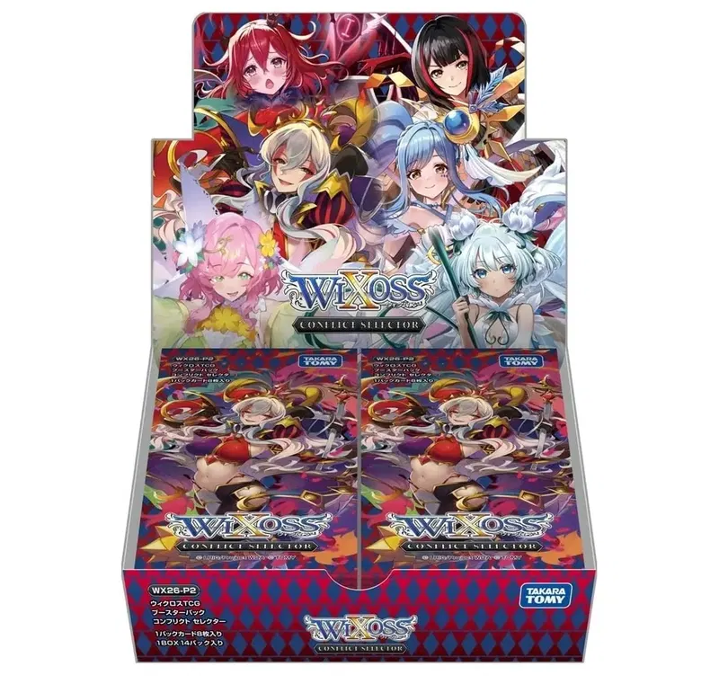 Wixoss TCG Booster Pack Lostorage Incited Wixoss Conflict Selector WX26-P2 (Set of 14 Packs) image 1