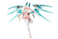 Megami Device 1/1 Scale Plastic Model Kit: Desire Maiden Raider Sugar Glaze thumbnail 1
