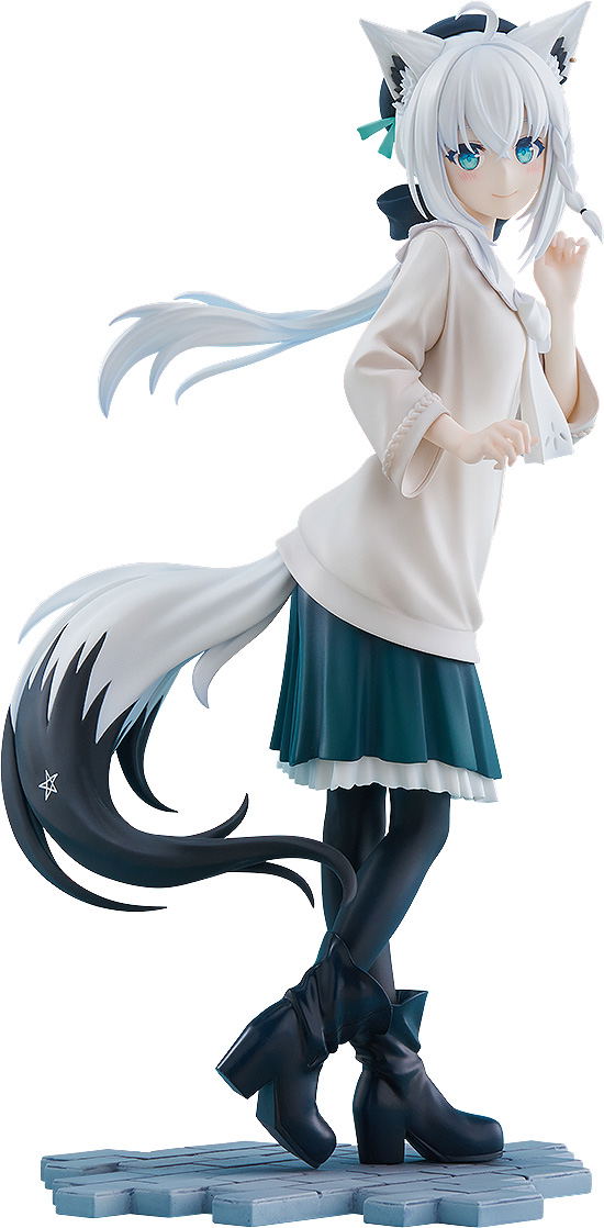 Hololive Production G.S. Collection 1/7 Scale Pre-Painted Figure: Shirakami Fubuki Date Style Casual Outfit Ver. image 1