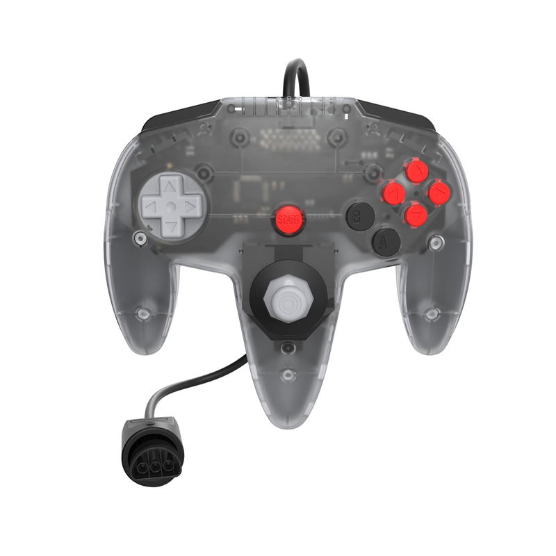 Hyperkin Captain+ Wired Controller for M64 / Nintendo 64 (Frost) image 1