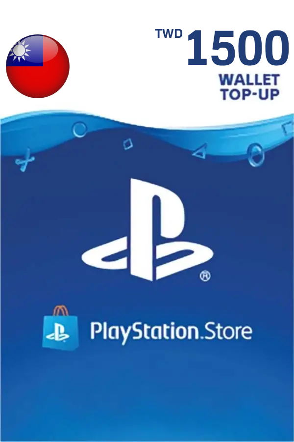 PSN Card (1500 TWD | Playstation Network Taiwan) <span class="ext ext_digital">digital</span> image 1