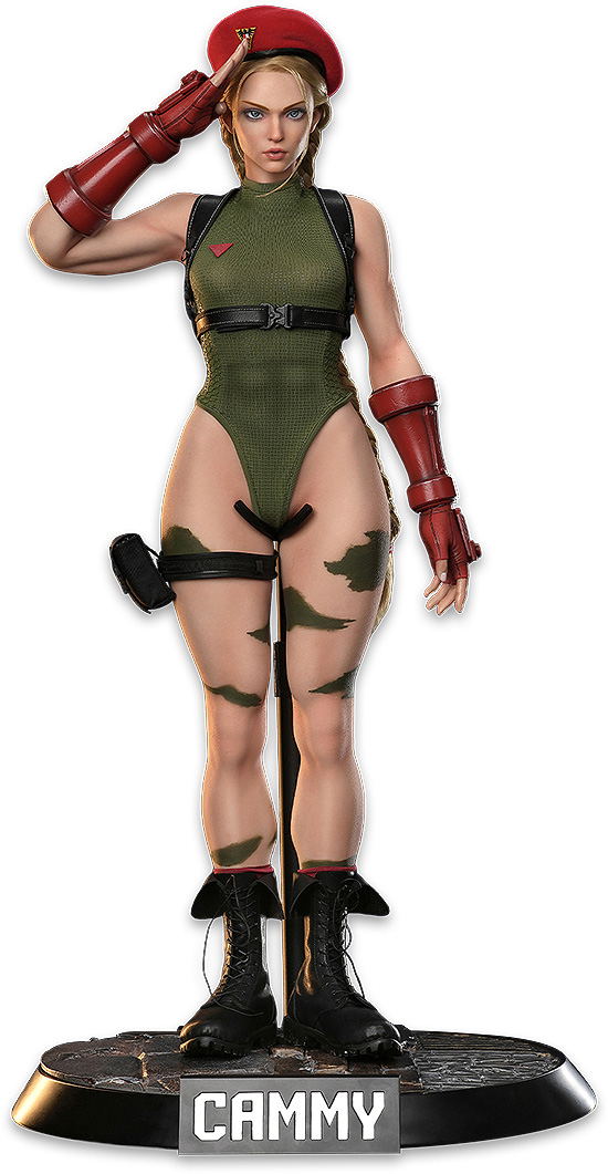 Street Fighter 6 1/3 Scale Silicone Action Figure: Cammy image 1