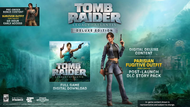 Tomb Raider: Legacy of Atlantis [Deluxe Edition] image 1