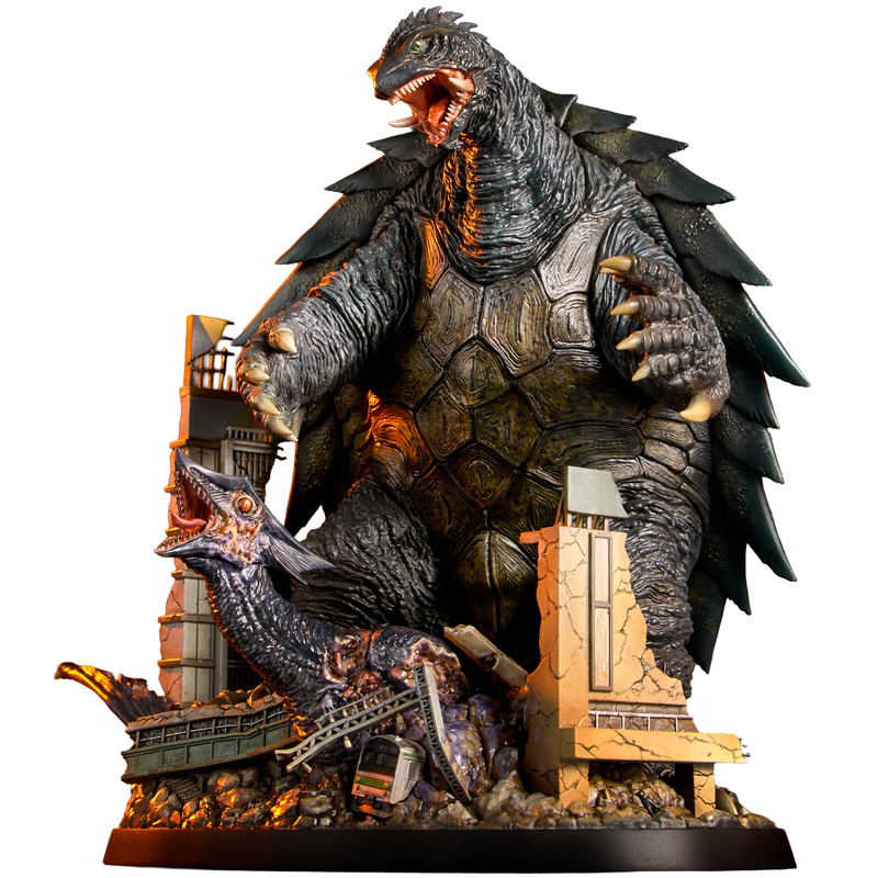 Artpla Sculpture Works Gamera 3 Revenge of Iris Plastic Model Kit: Gamera (1999) Re: Imagination image 1