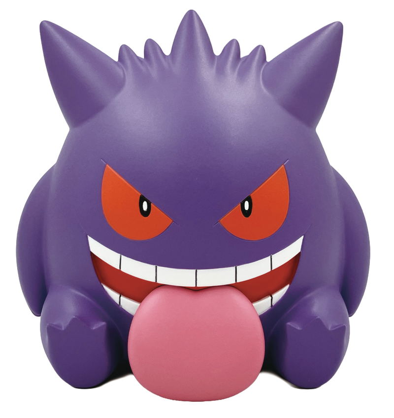 Pokemon Soft Vinyl Time Series ST-16CB Pokemon Coin Bank Gengar image 1