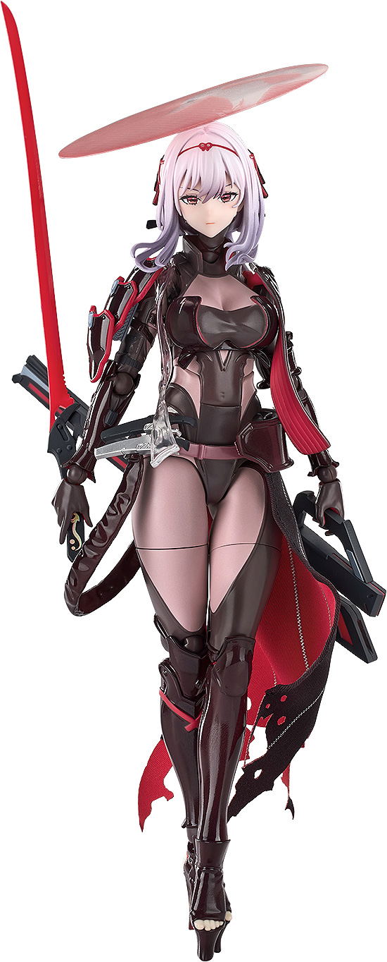 Goddess of Victory Nikke Pre-painted Posable Figure: Hyper Body Guren Black Shadow image 1